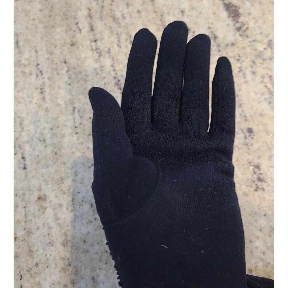 New? Vintage One Size Black Nylon Stretch Formal 8